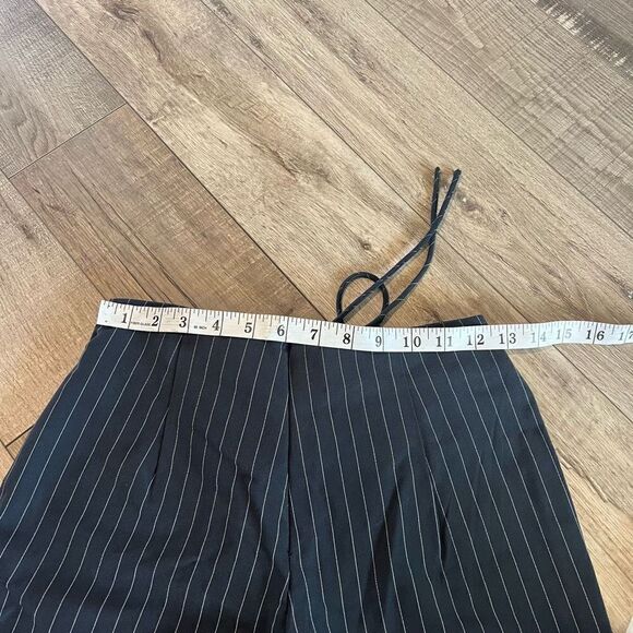 Princess Polly black stiped trousers size 4 - Picture 6 of 11